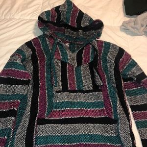 Multi colored hoodie💙